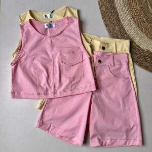 Conjunto Blusa y bermuda